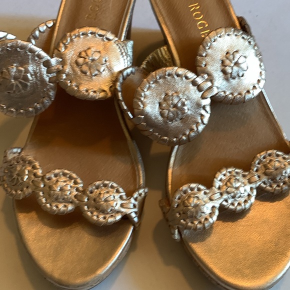 Jack Rogers Lauren Mid Wedge Sandals 7.5 - Picture 4 of 13